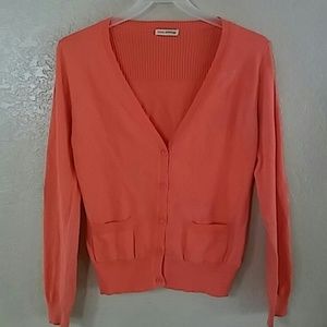 Coral Cardigan with pockets